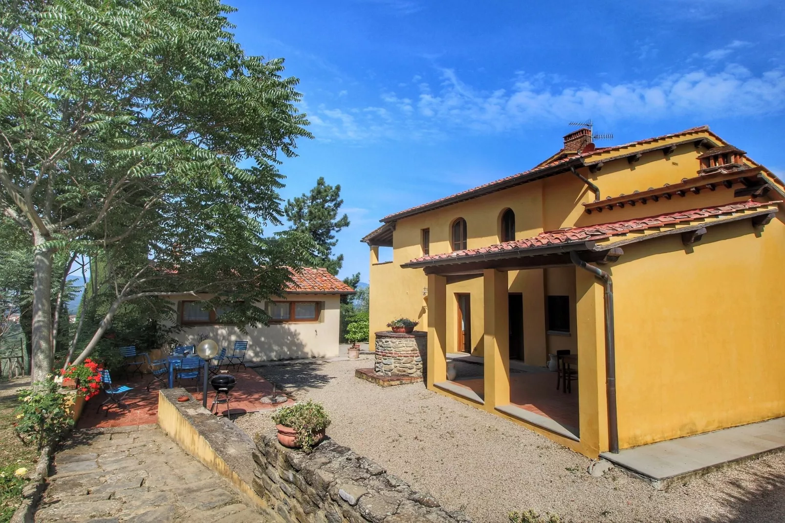 Podere Pulicciano Pozzo-Exterior summer
