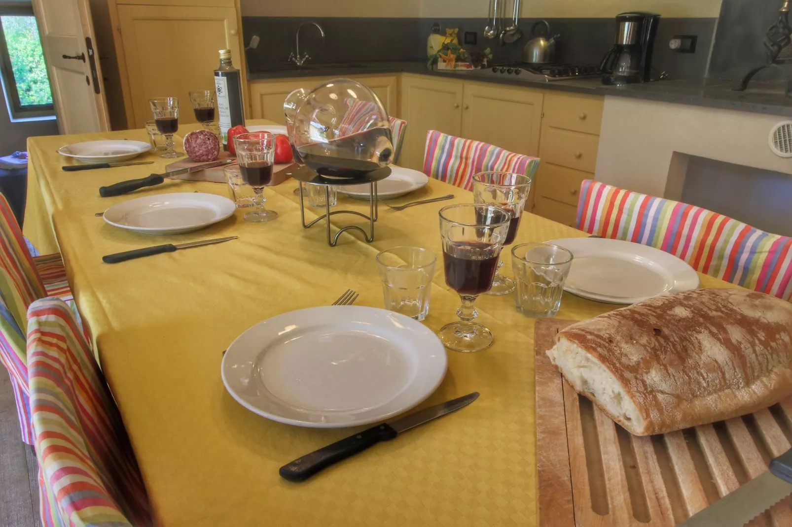 Podere Pulicciano Pozzo-Dining room
