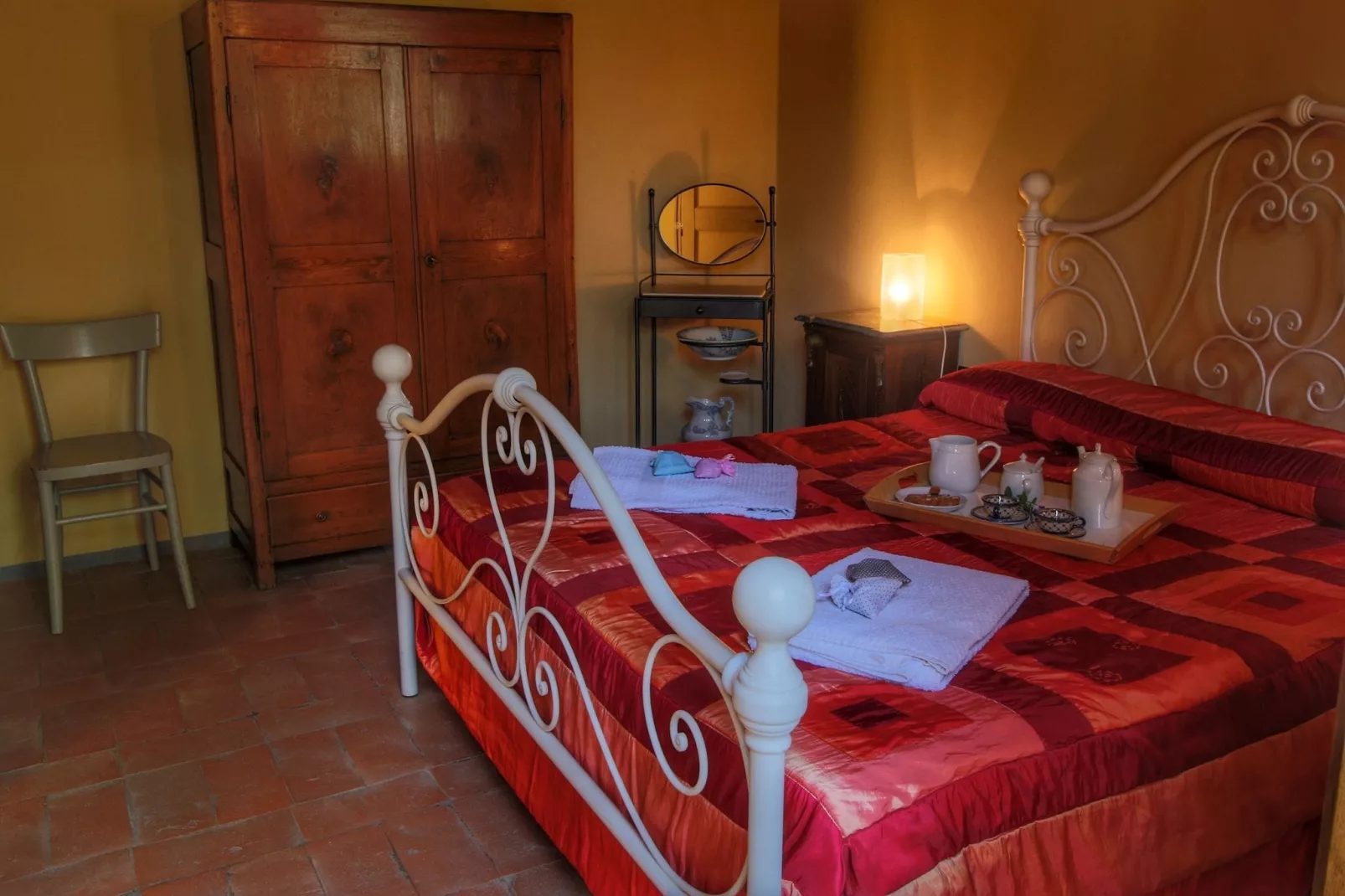 Podere Pulicciano Pozzo-Bedroom