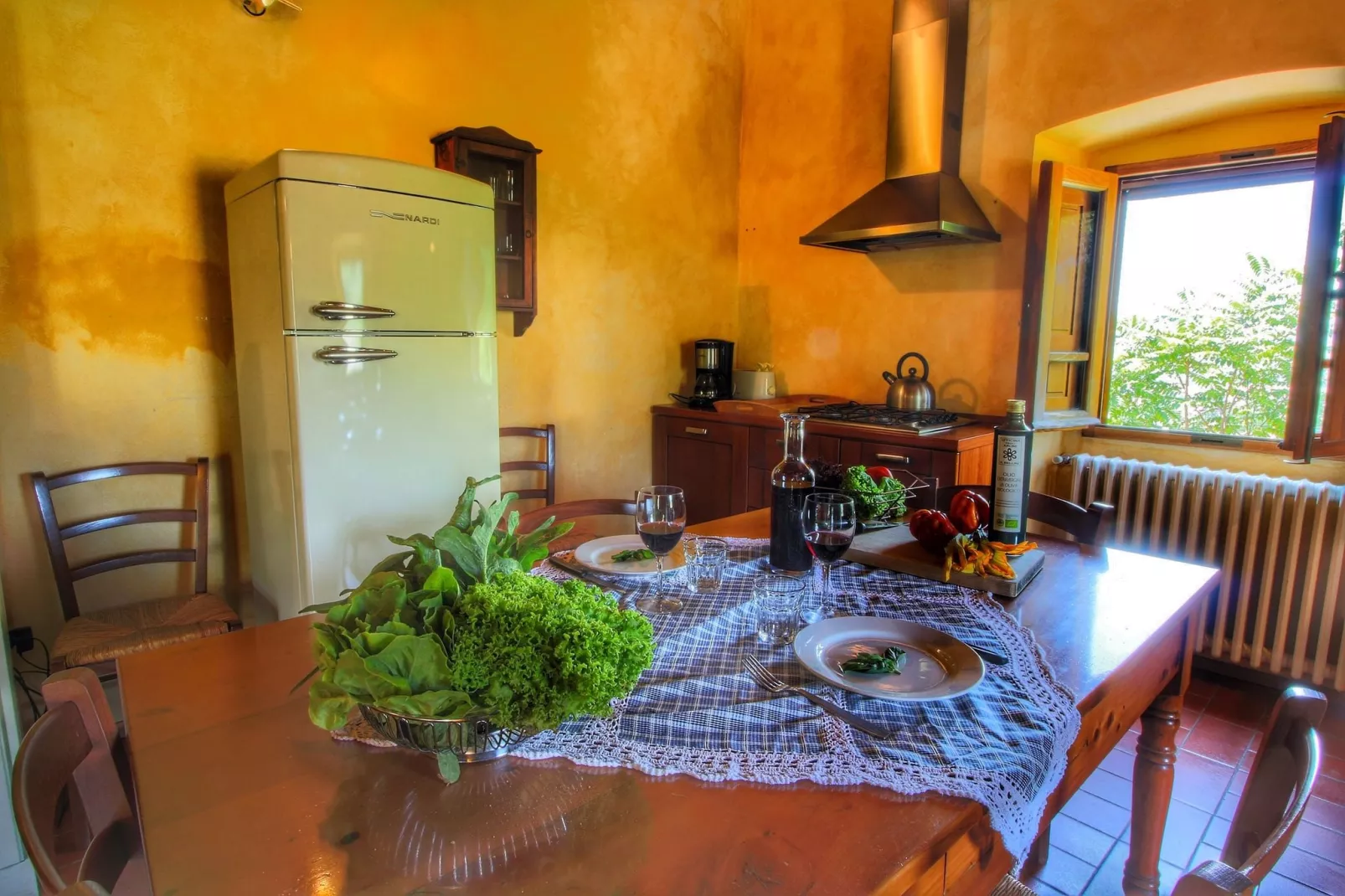 Podere Pulicciano Scaletta-Dining room