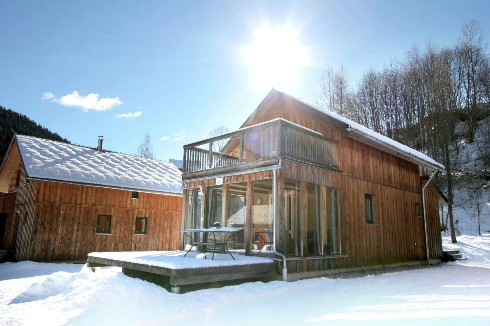 Chalet Kreischberg-Terrace balcony