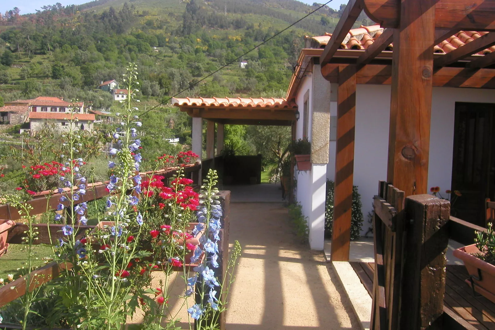 Casita da Lavandeira-Außenbereich Sommer