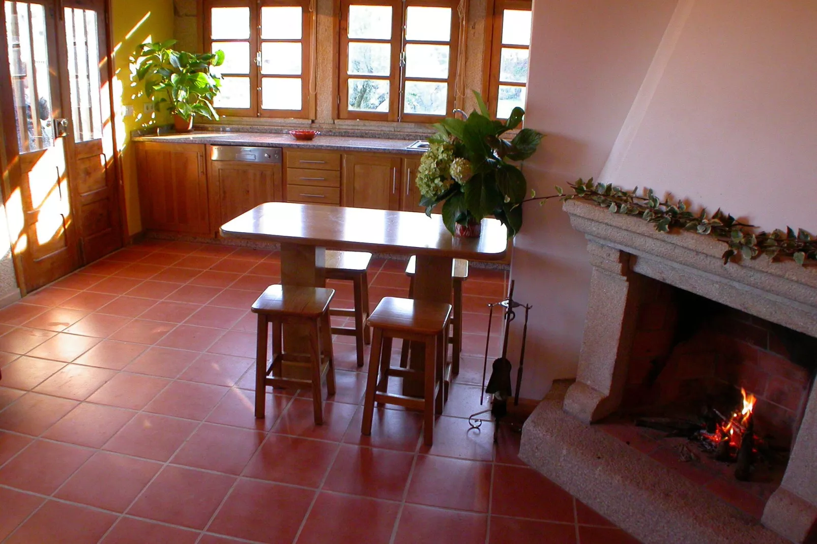 Casita da Lavandeira-Wohnzimmer