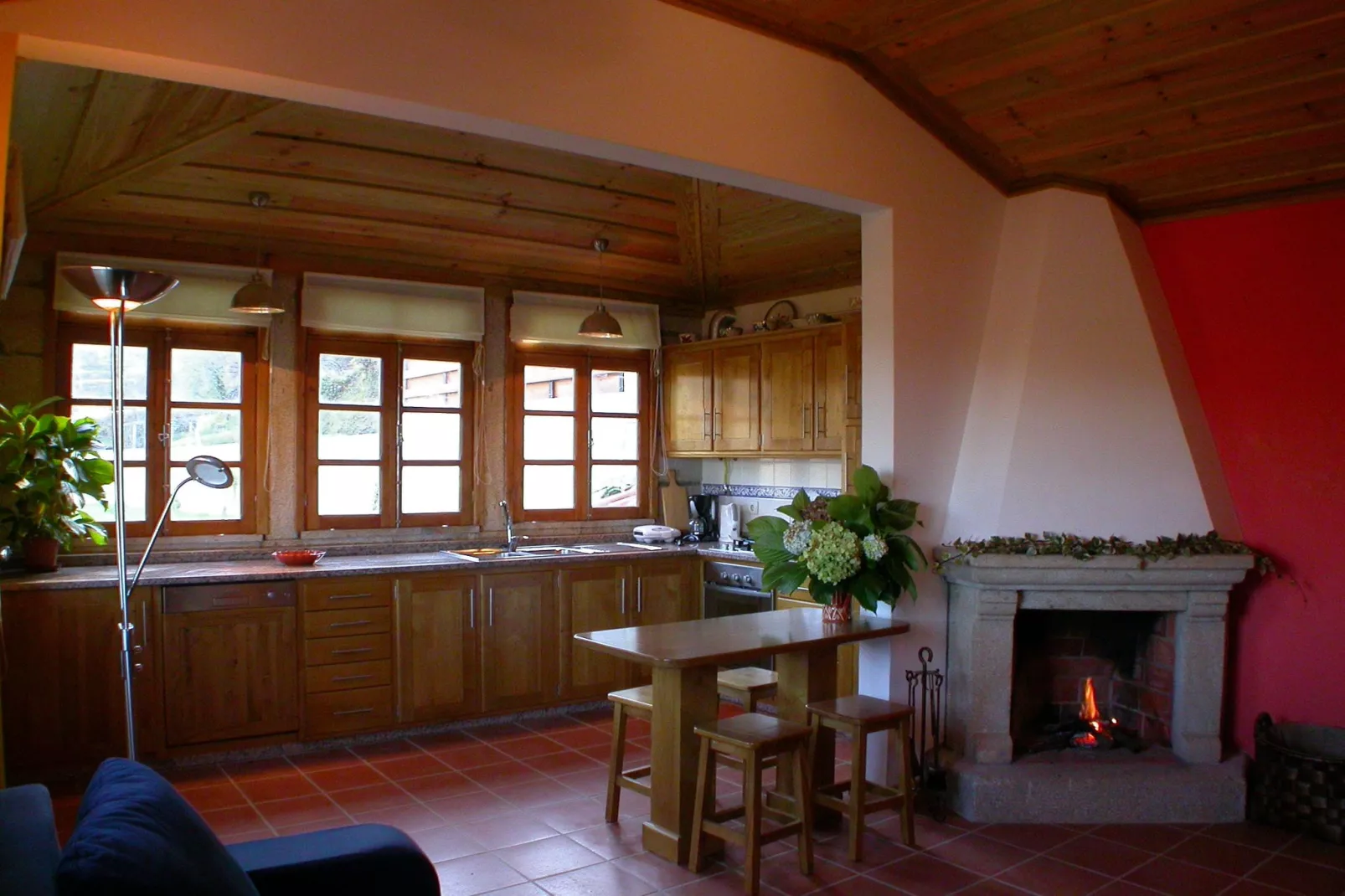 Casita da Lavandeira-Küche