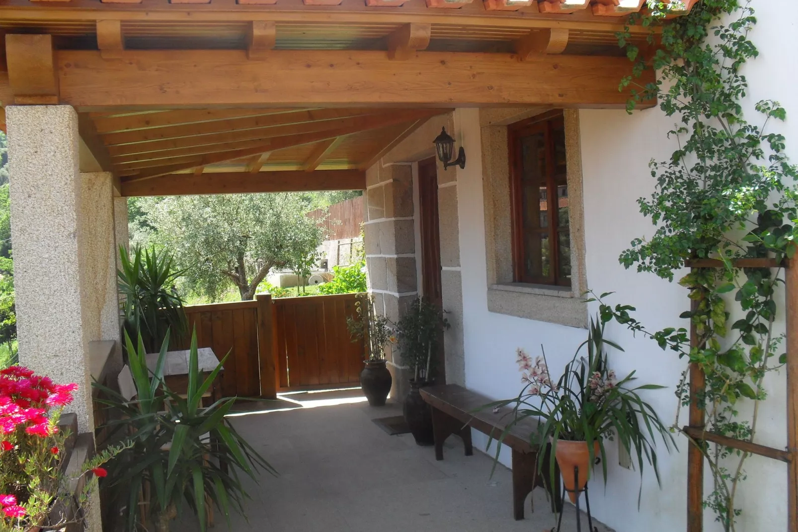 Casita da Lavandeira-Terrassenbalkon