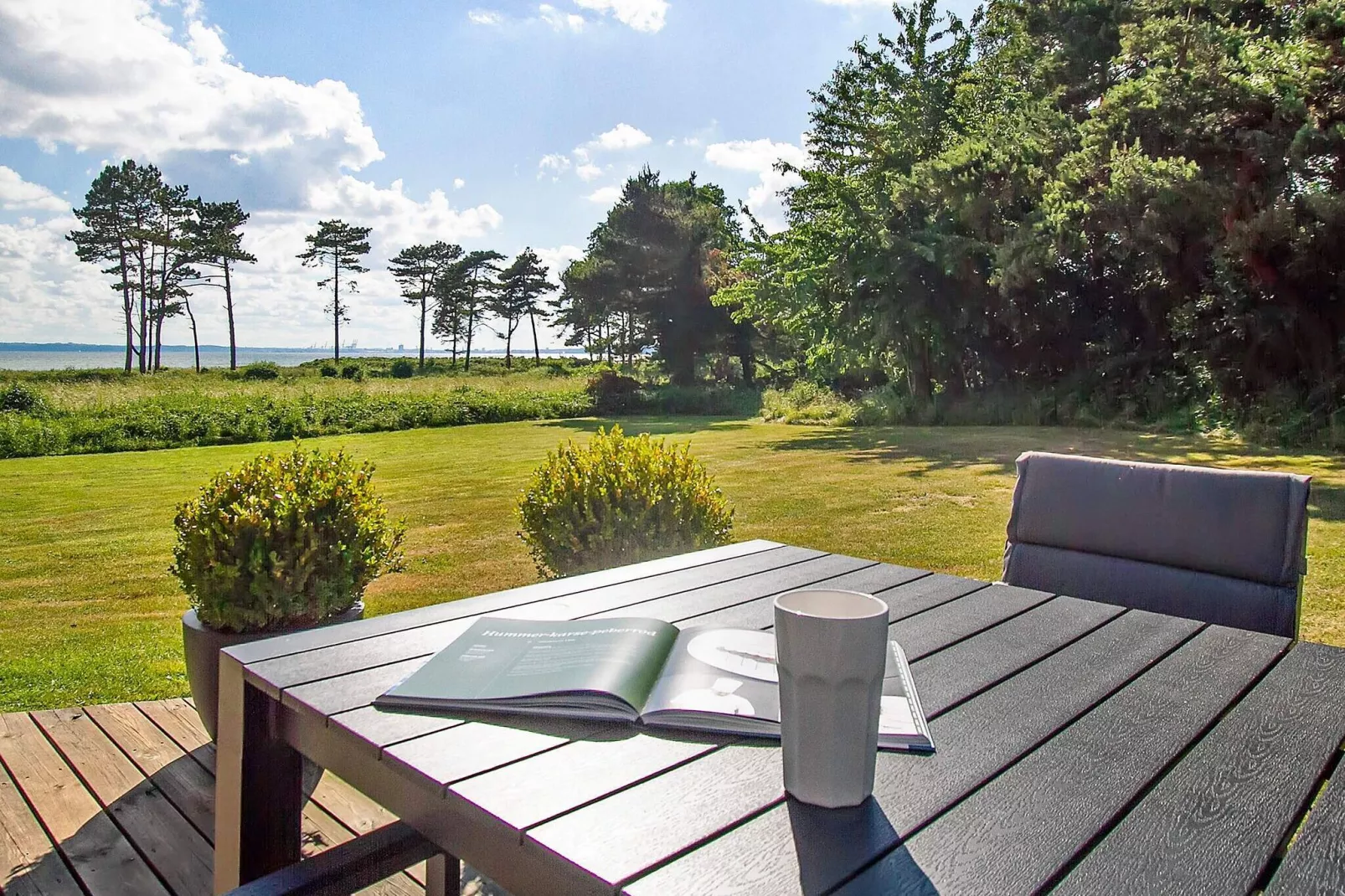 4 person holiday home in Knebel-Water view