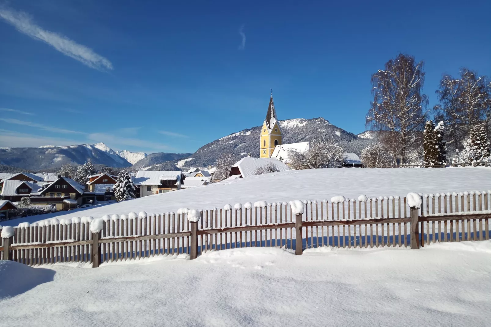 Ferienhaus Salfelner-Area winter 1km