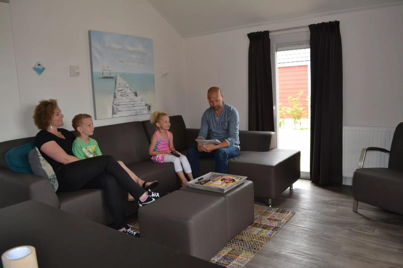 Vakantiepark Eiland van Maurik 2-Living room