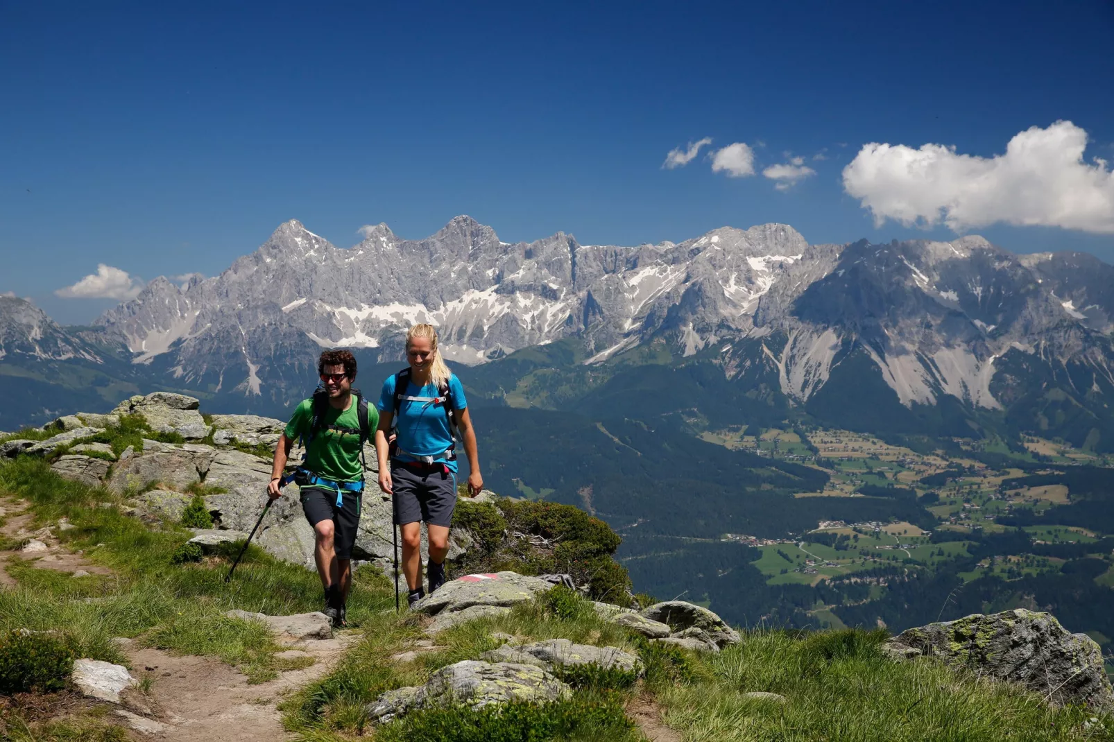 Alpenrock Schladming  1-Areas summer 1km