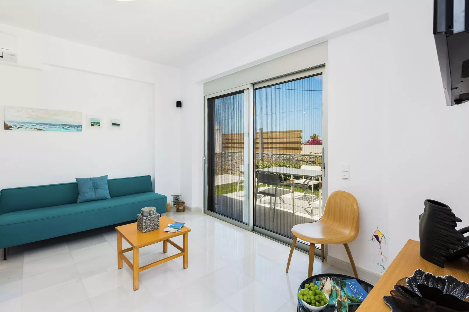 Thalasses Villa 1-Living room