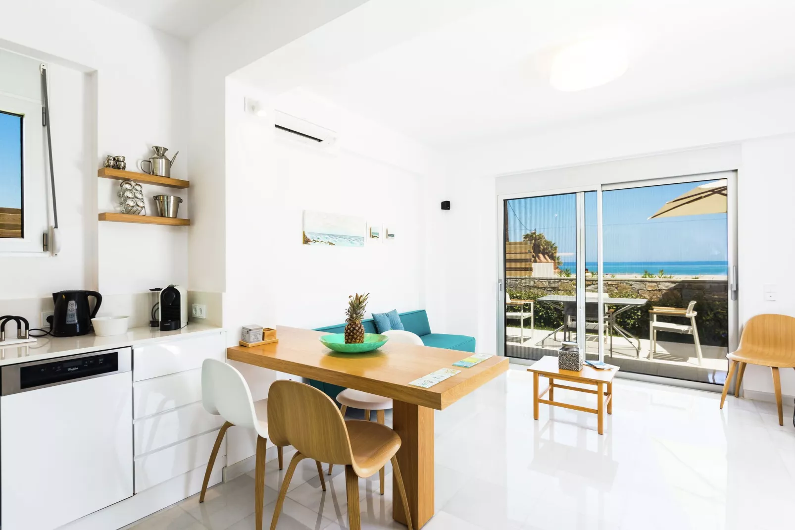 Thalasses Villa 1-Living room