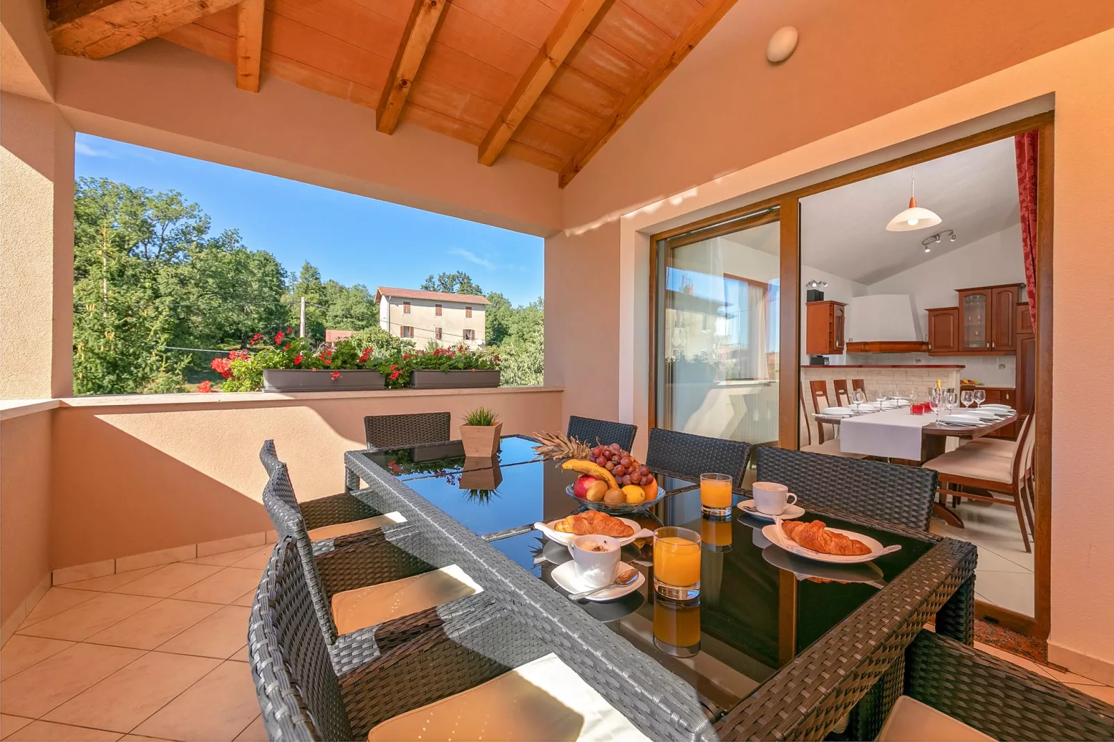 Villa Dani-Terrace balcony