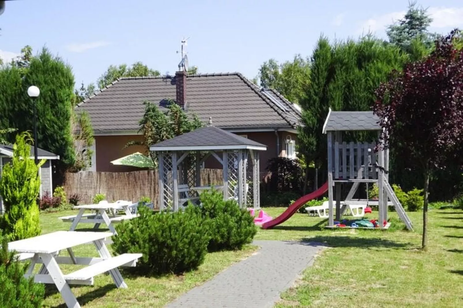 Big holiday home in Wiselka GAW-Extérieur été