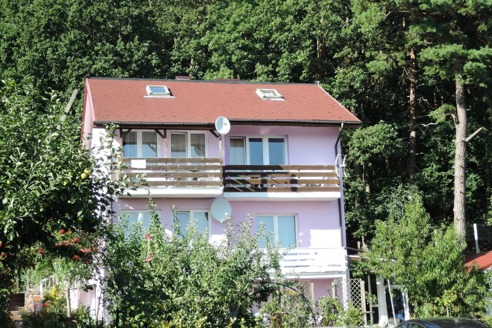 Semi-detached house in Wiselka-Extérieur été