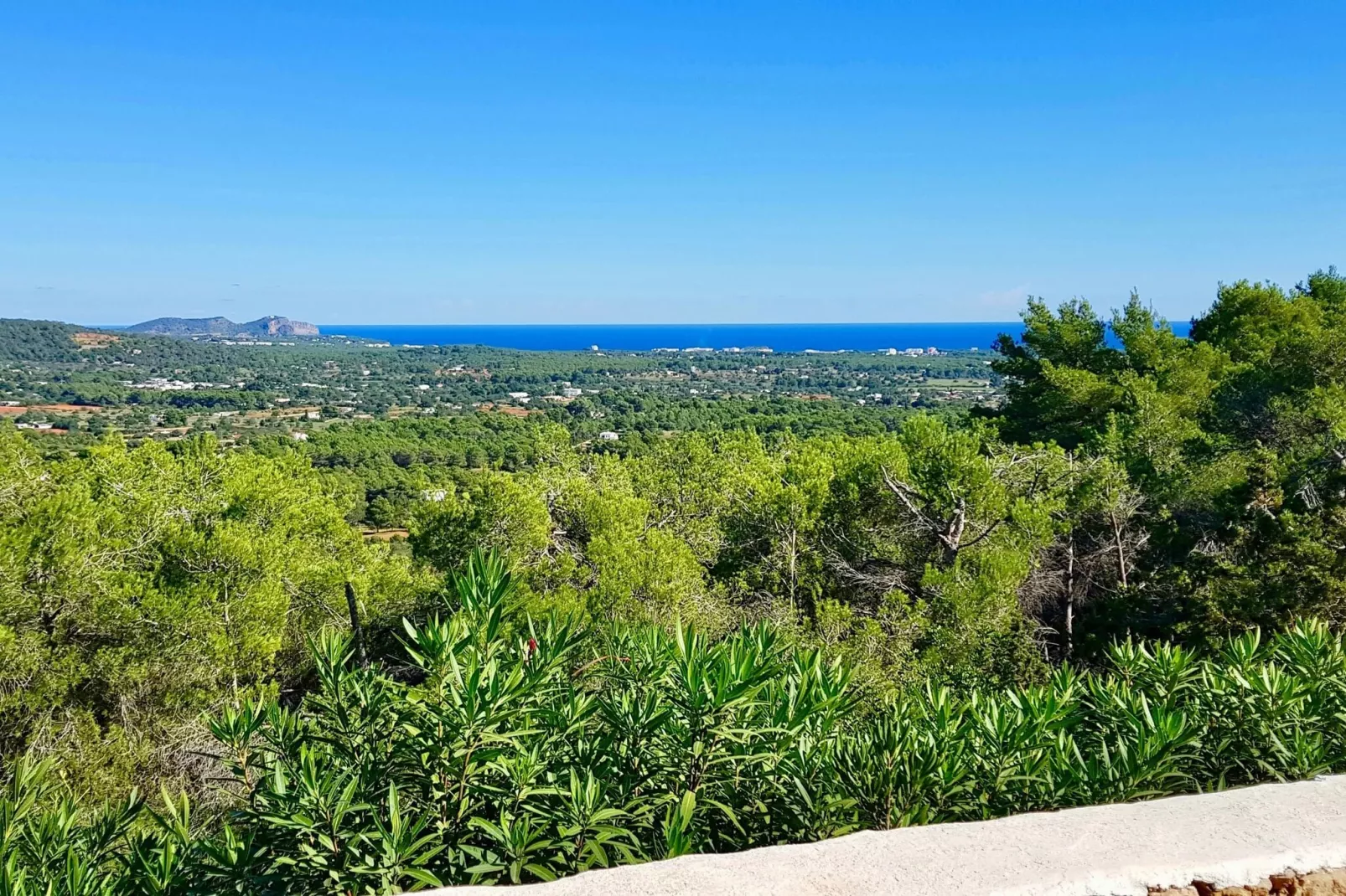 Finca Planetas-View in summer
