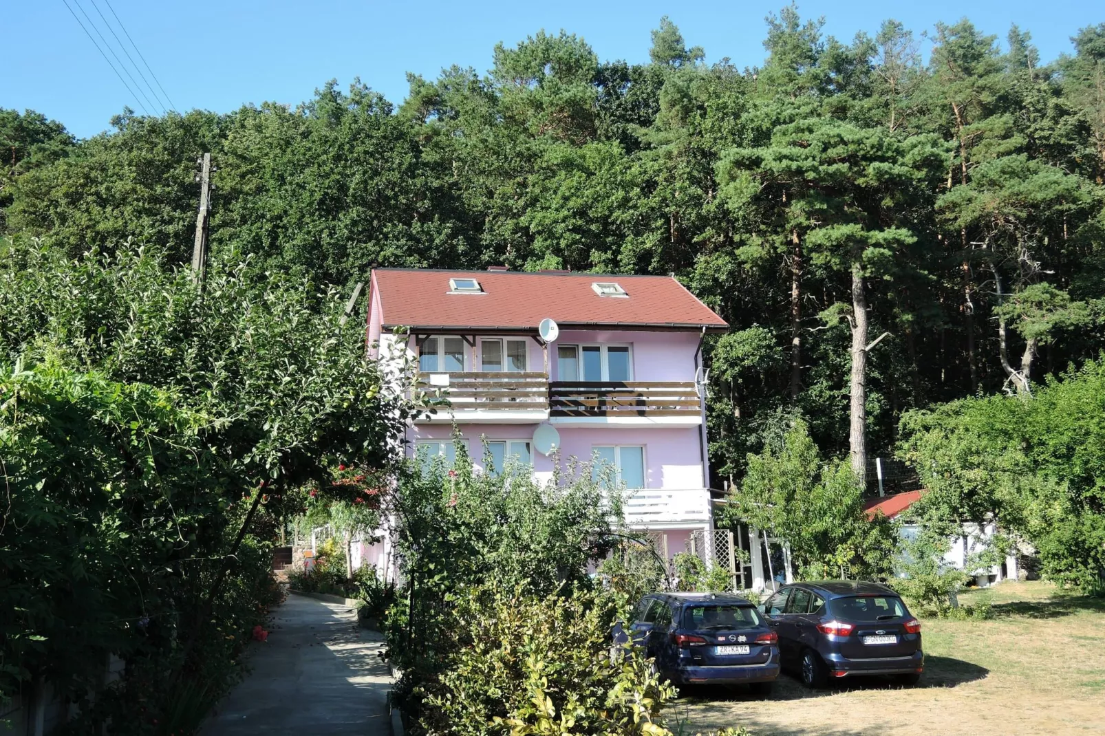 Semi-detached house in Wiselka-Extérieur été