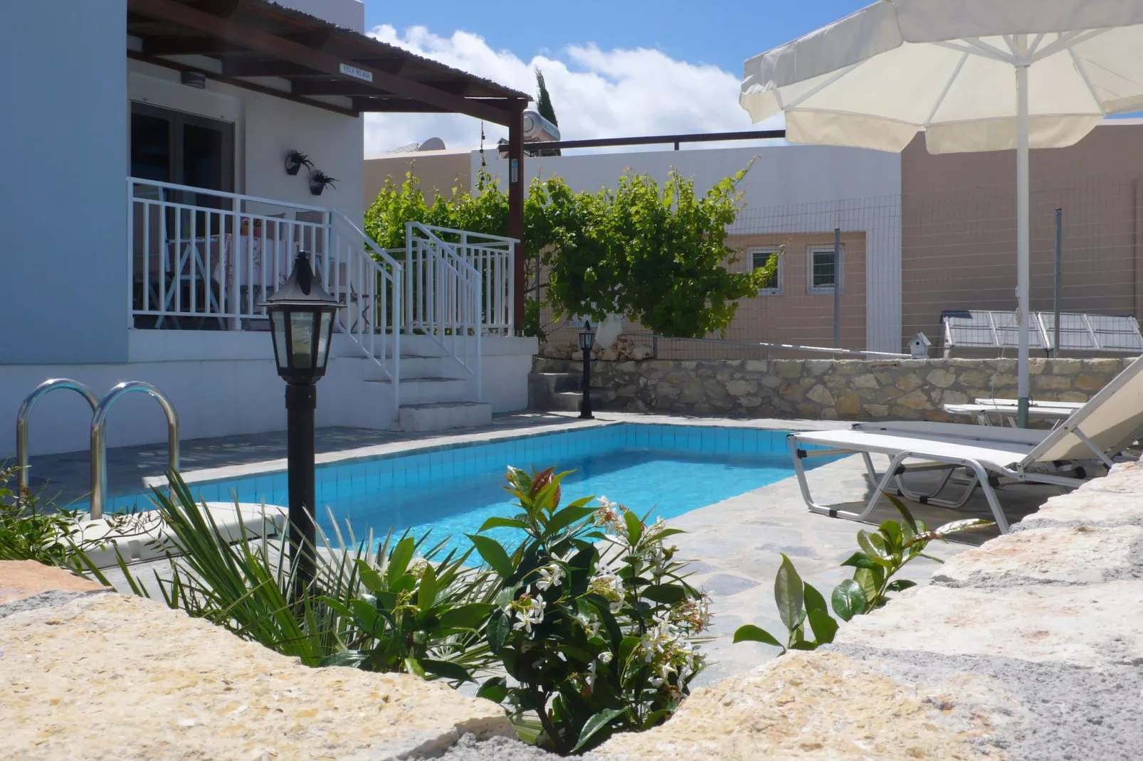 Villa Pelagia-Außenbereich Sommer