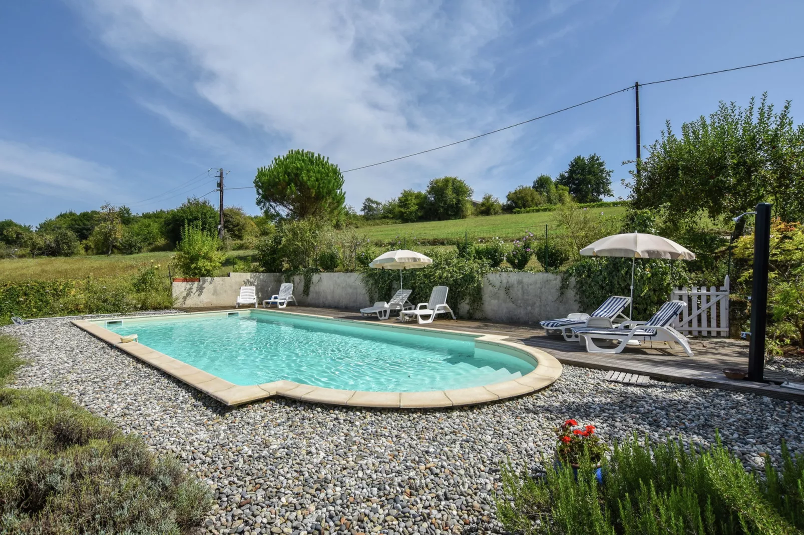 Maison au calme avec piscine-Pool