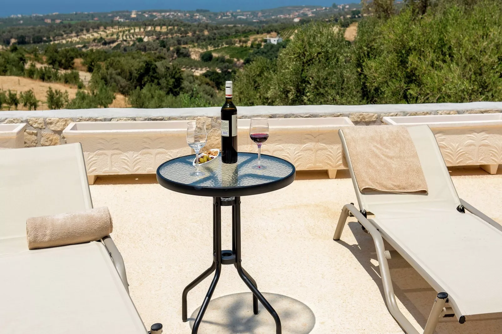 Villa Kyria-View summer