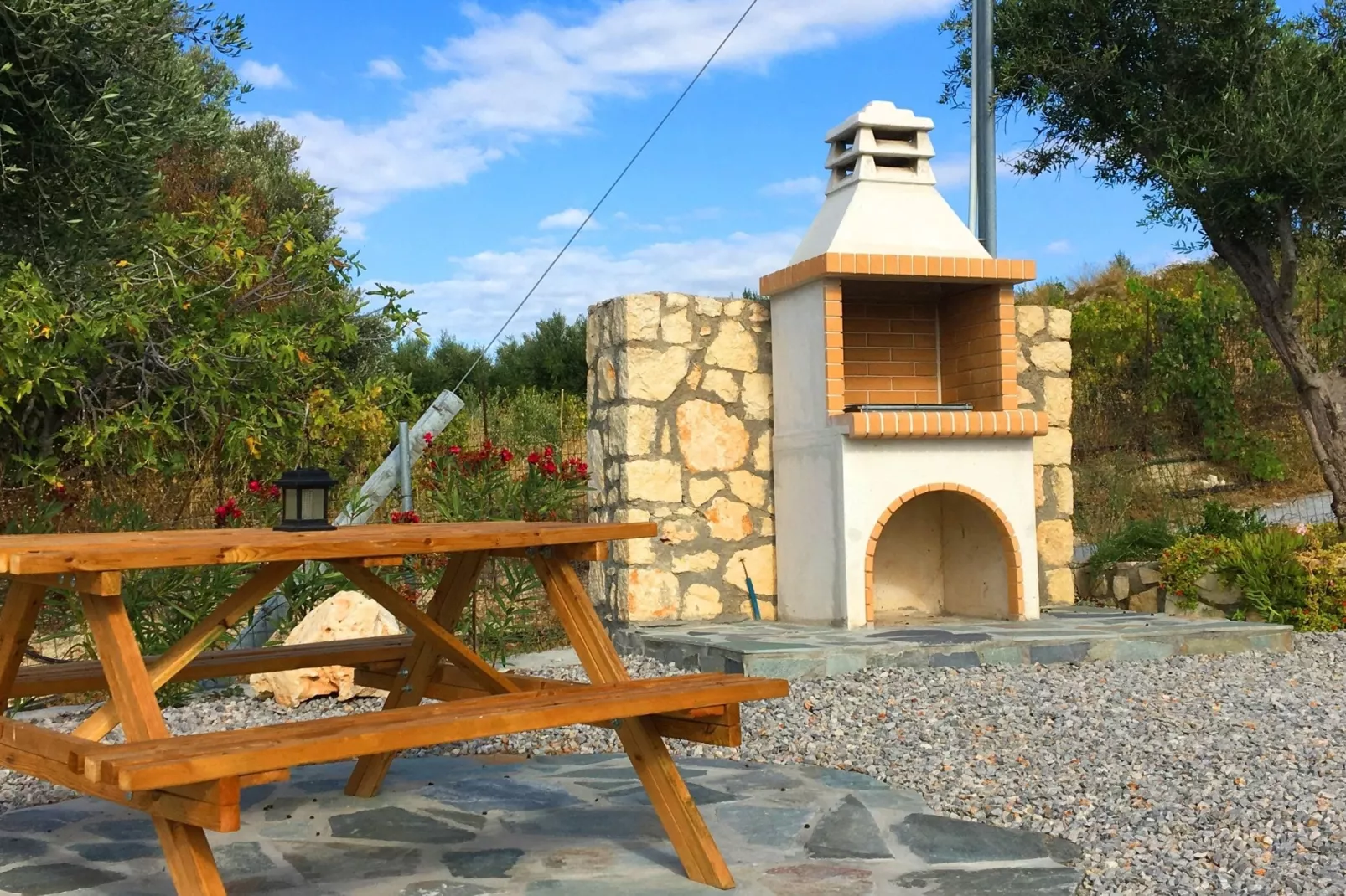 Villa Kyria-Gardens summer