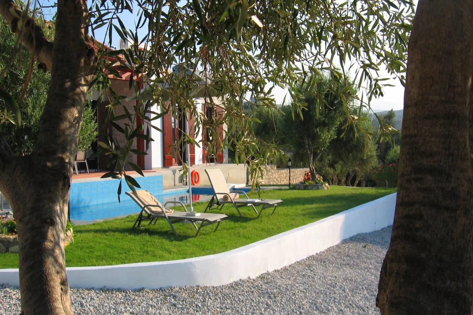 Villa Kyria-Gardens summer