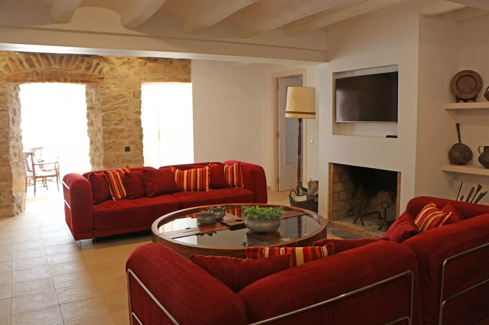 La vila Argençola-Living room