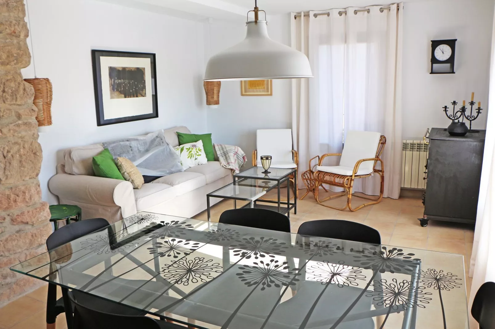 La vila Argençola-Living room