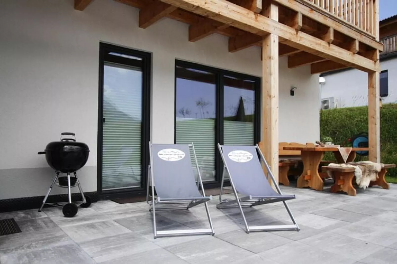 Chalet Charivari Inzell-Terrace