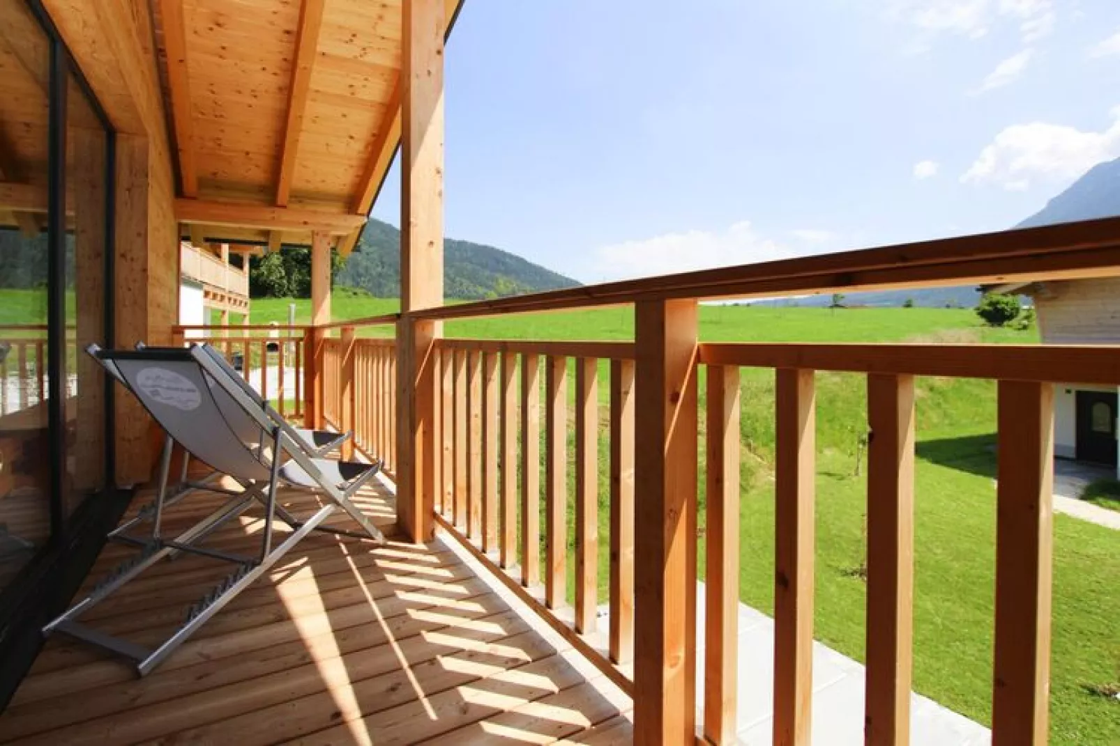 Chalet Charivari Inzell-Terrace
