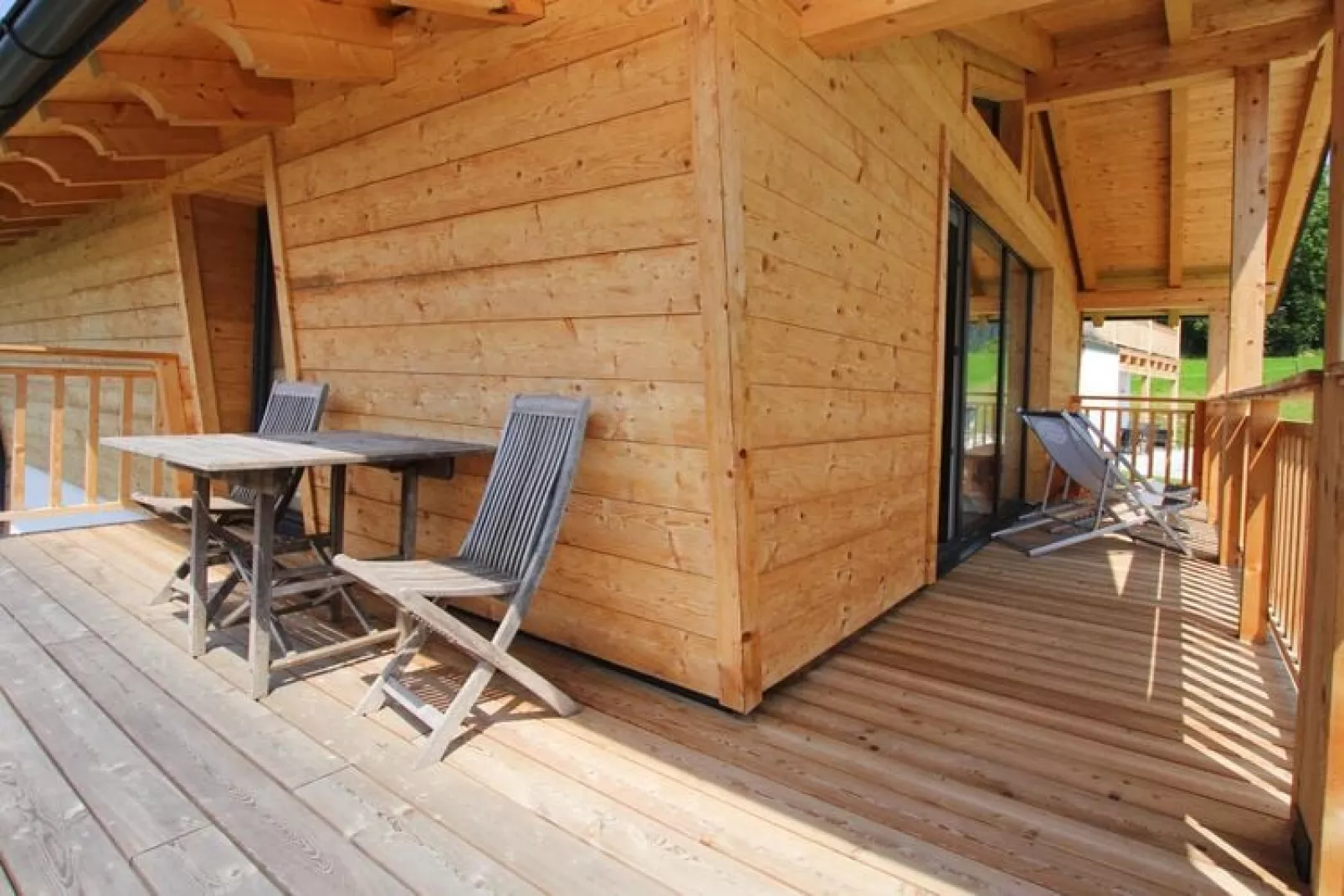 Chalet Charivari Inzell-Terrace