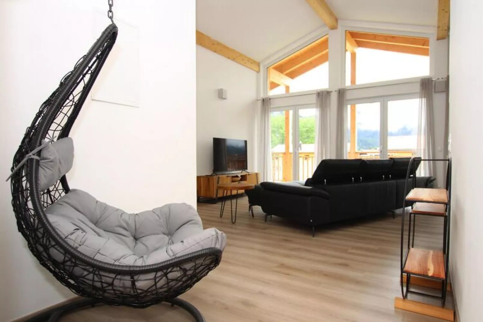 Appartement Panoramablick Inzell-Living room