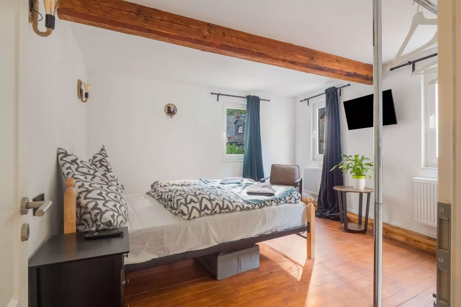 Ferienhaus und Bar St Goarshausen in der Loreley-Bedroom