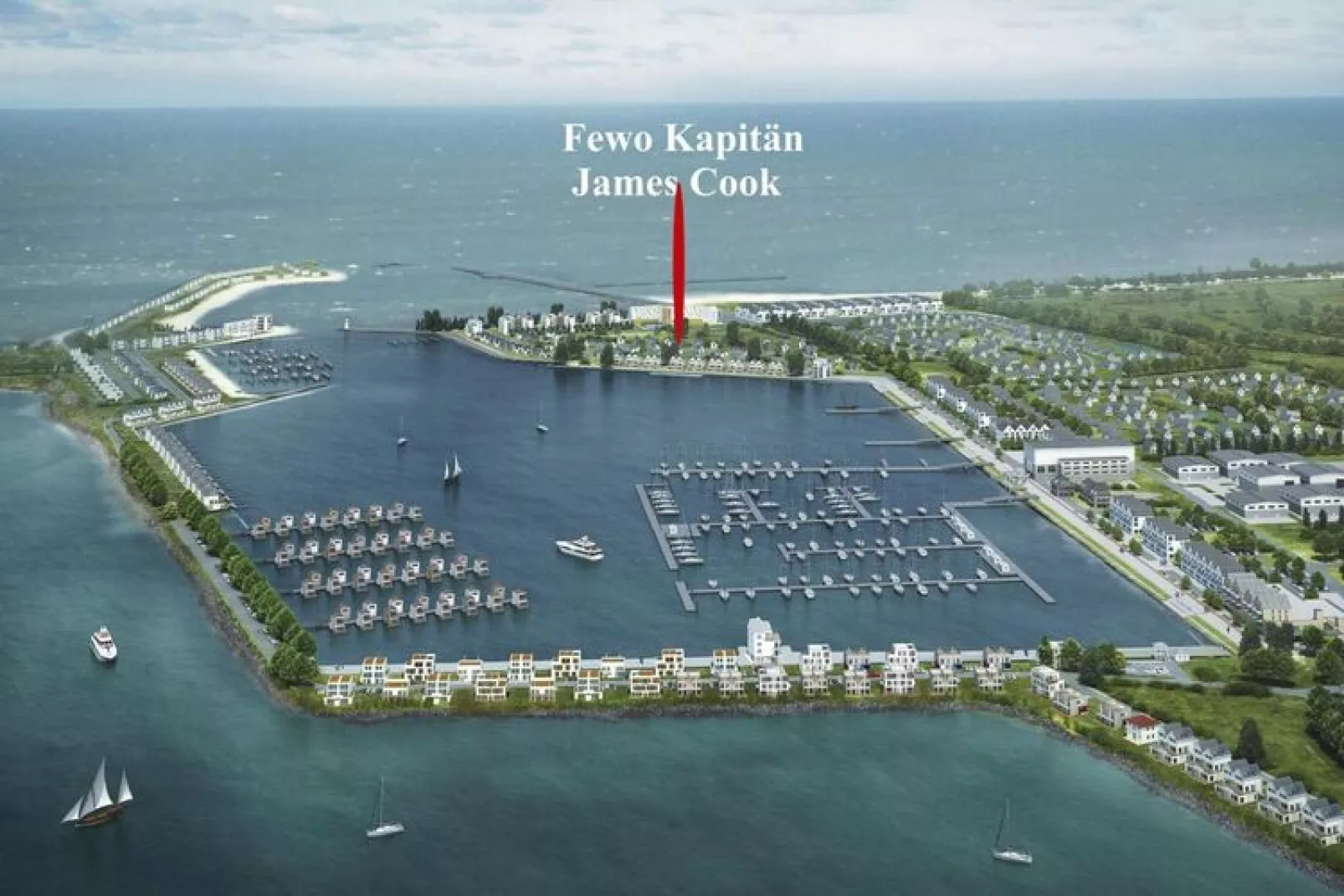 Ostseeresort Olpenitz James Cook-Water view