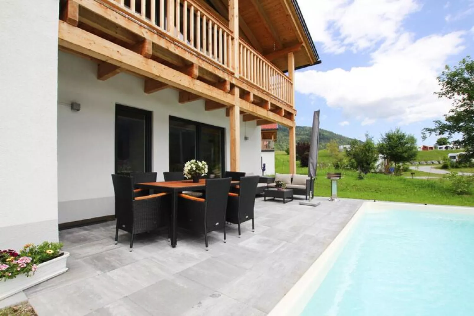 Chalet Chiemgau, Inzell-Haus Nr.10-Pool