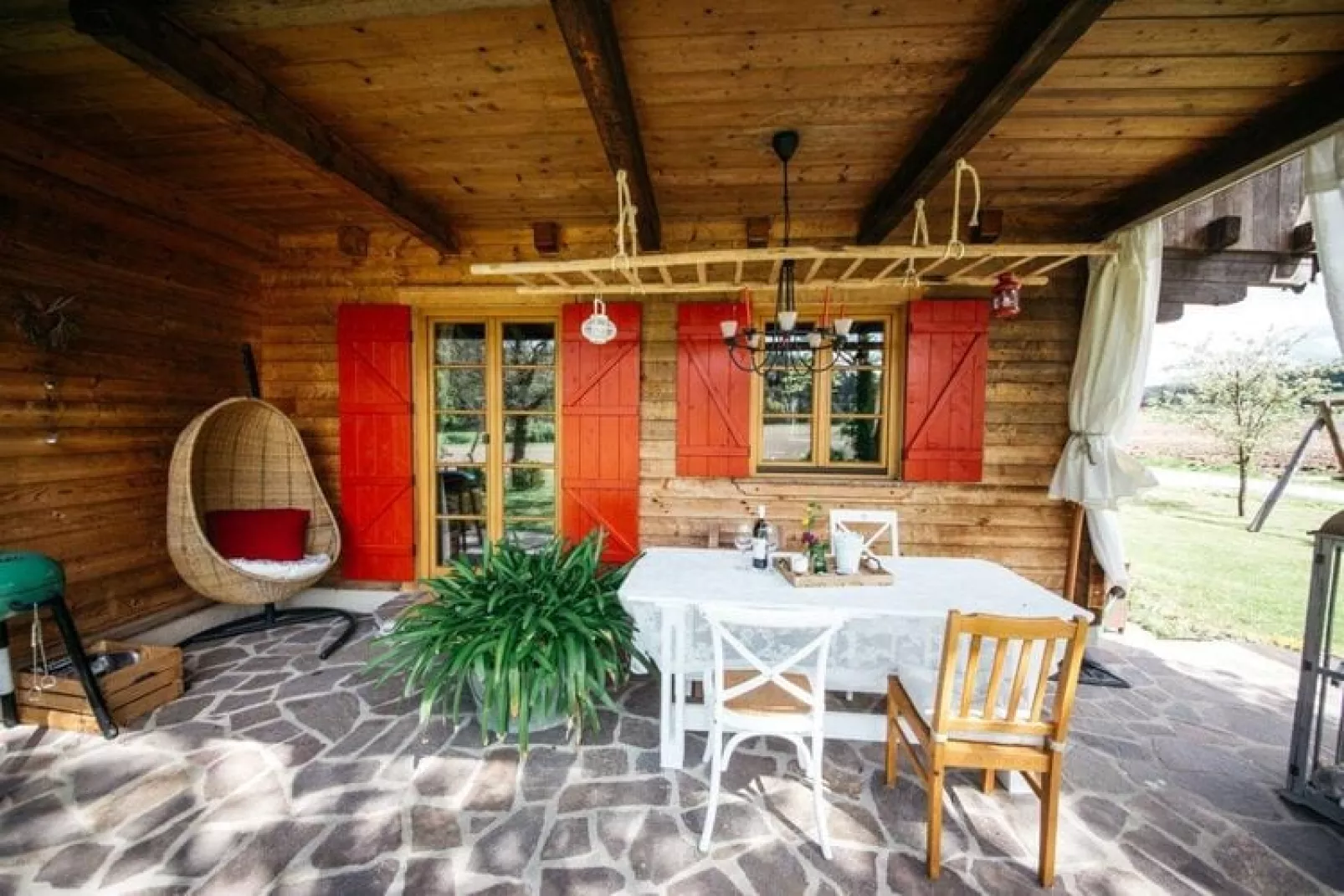 Ferienhaus Feistritz-Terrace balcony