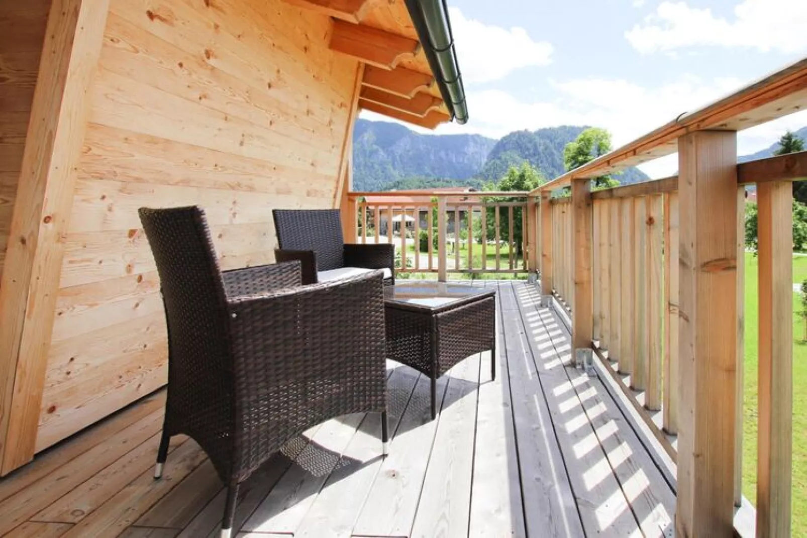 Chalet Chiemgau, Inzell-Haus Nr.10-Terrace balcony
