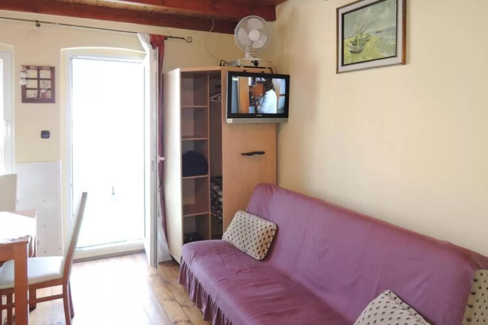 Yellow Submarine Appartment in Misdroy-Wohnzimmer
