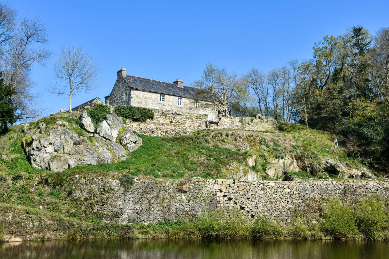 Le Manoir de Coatanscour-Außenbereich Sommer