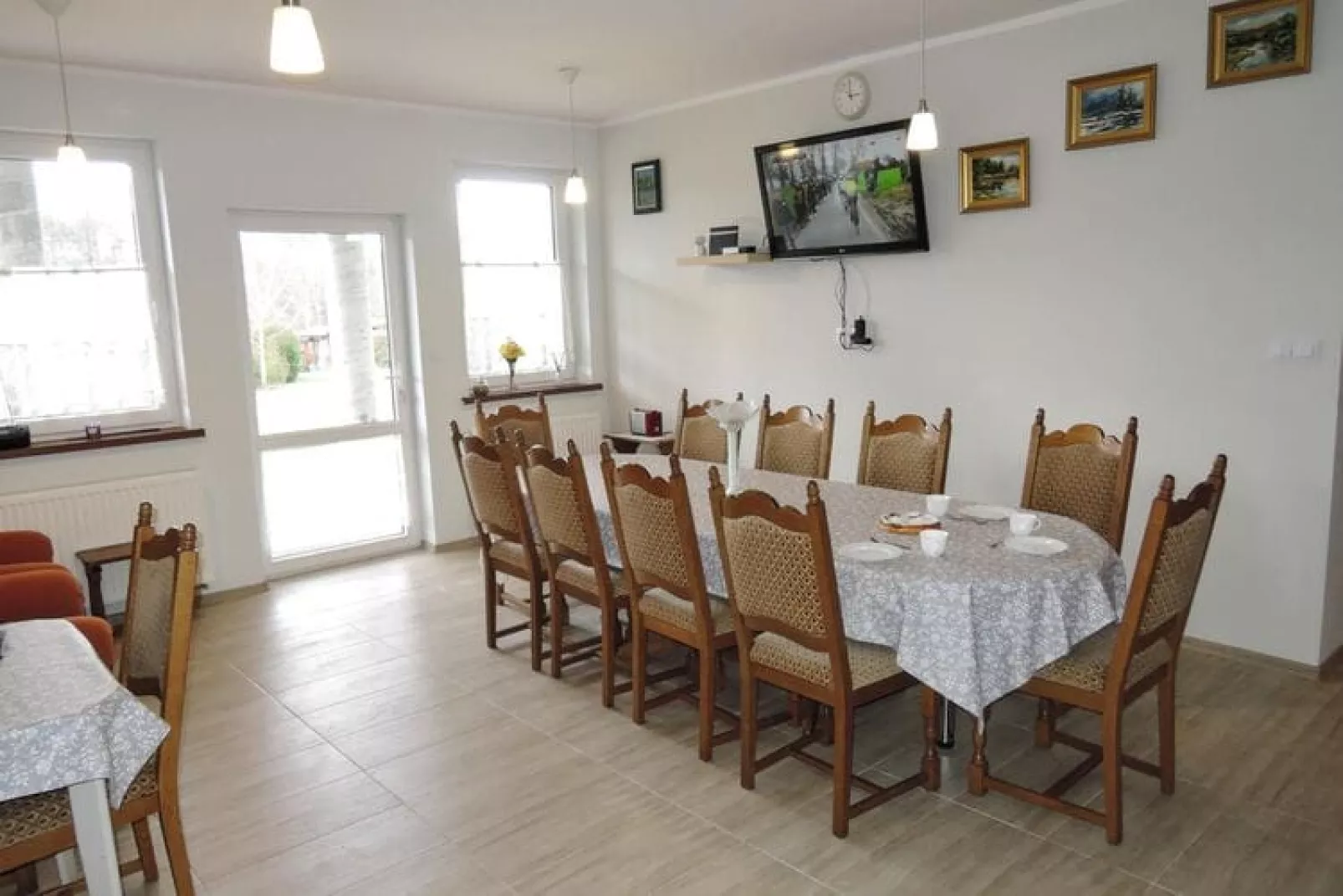 Semi-detached big house in Kolczewo close to the lake-Living room