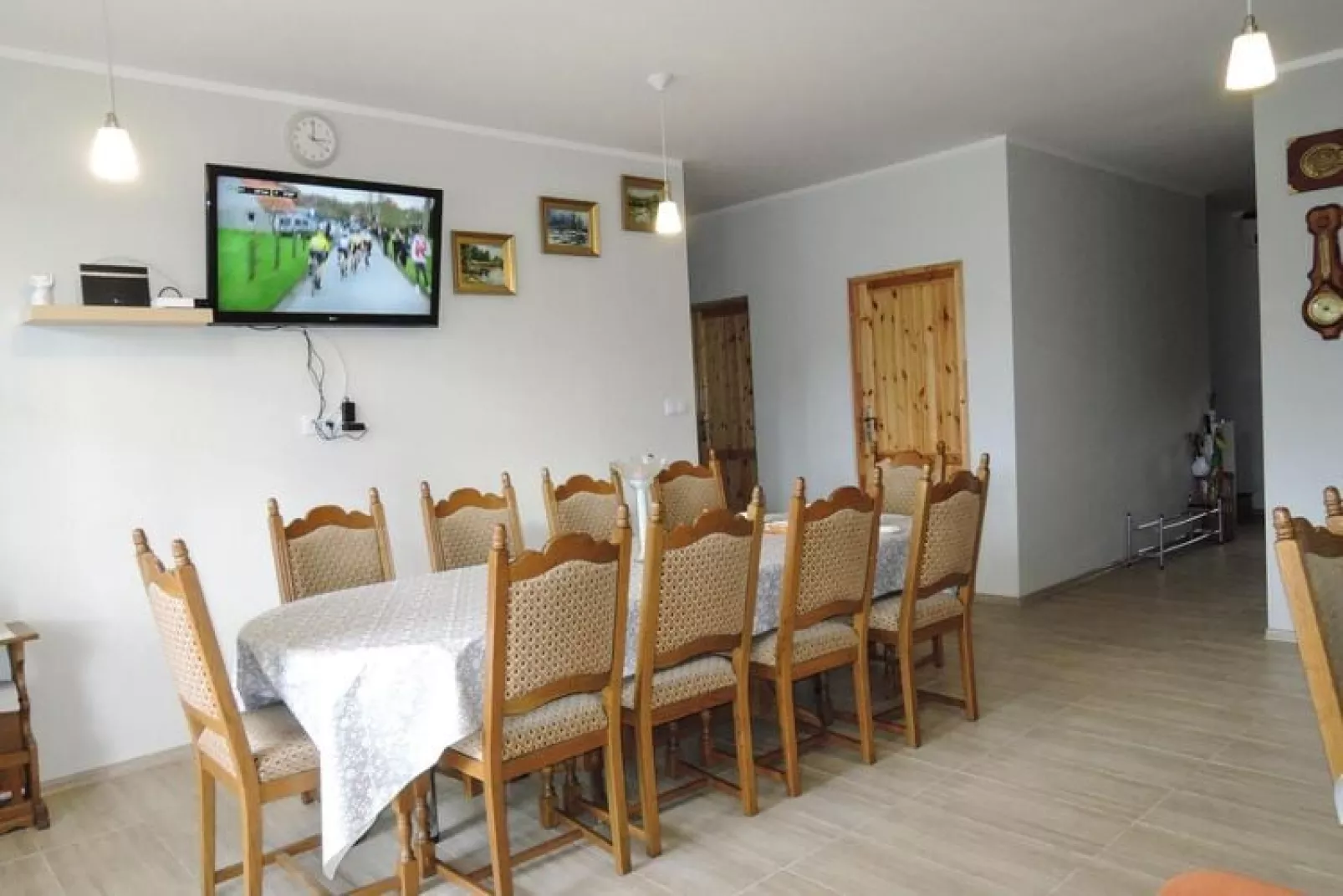 Semi-detached big house in Kolczewo close to the lake-Living room