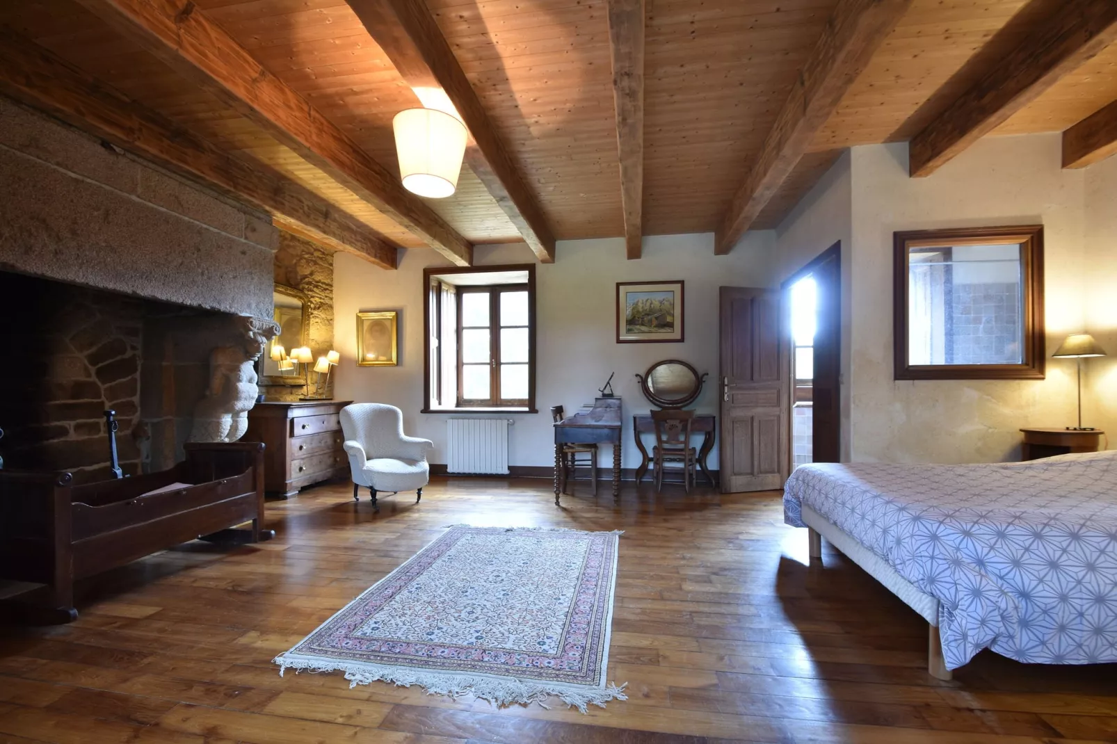 Le Manoir de Coatanscour-Schlafzimmer