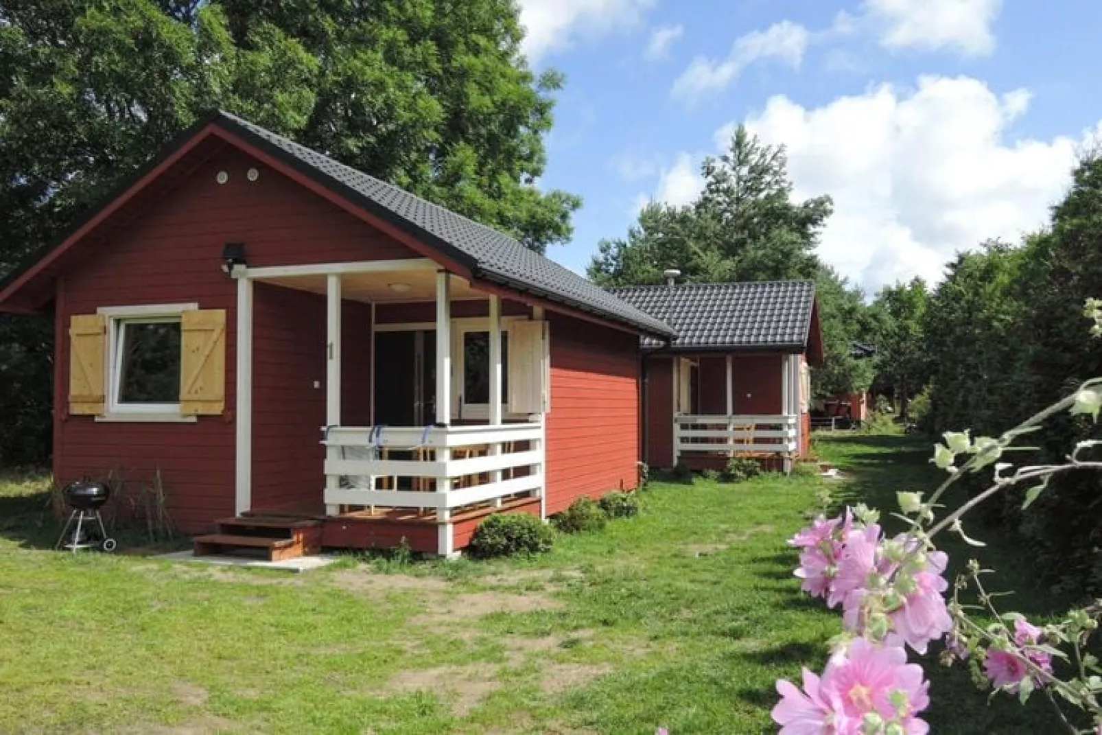 Bungalows in Wartowo by Kolczewo-Exterior summer