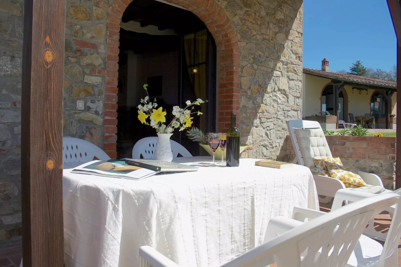 Fienile-Terrasse/Balkon