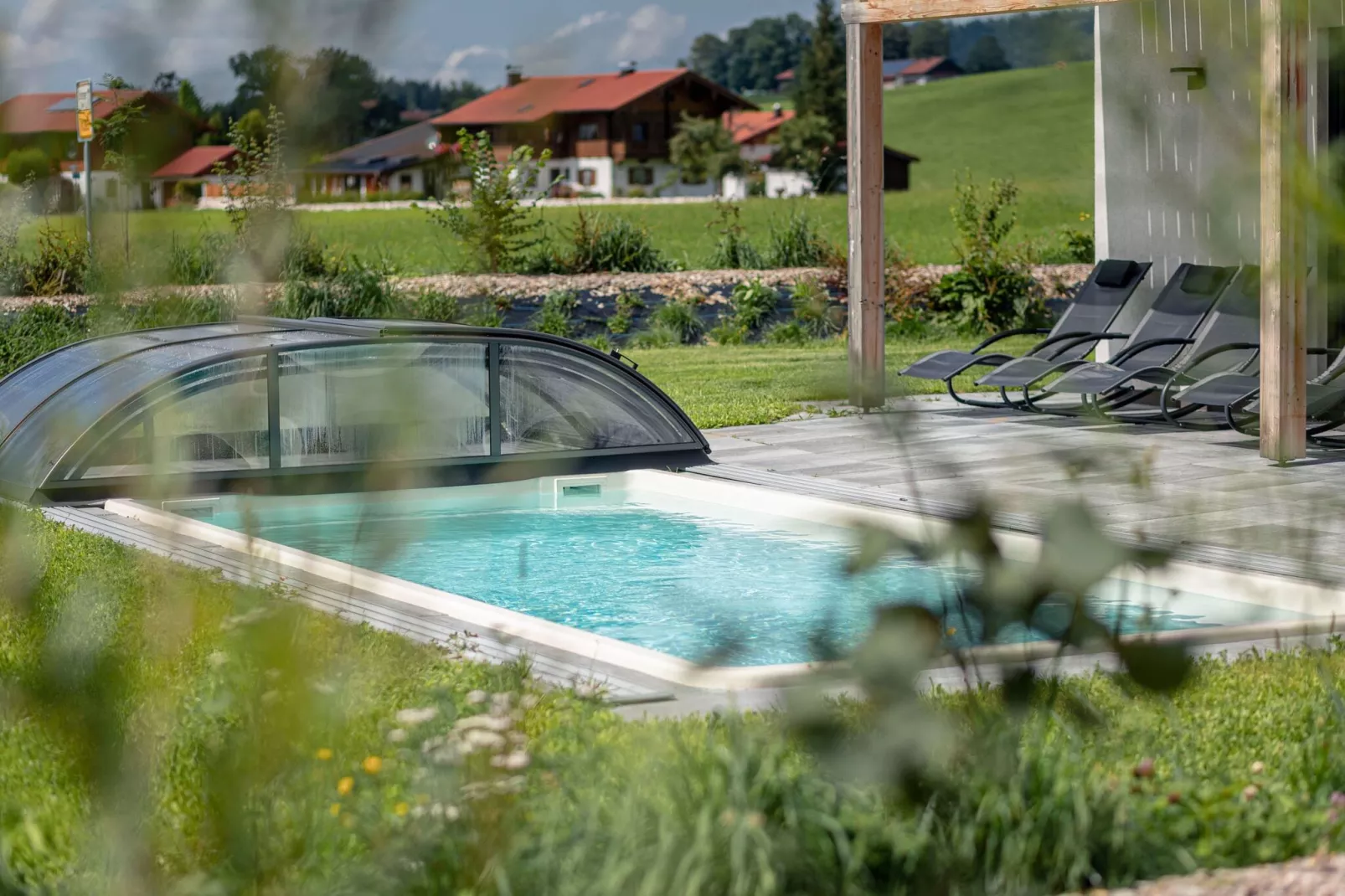 Inzell Chalets-Piscine