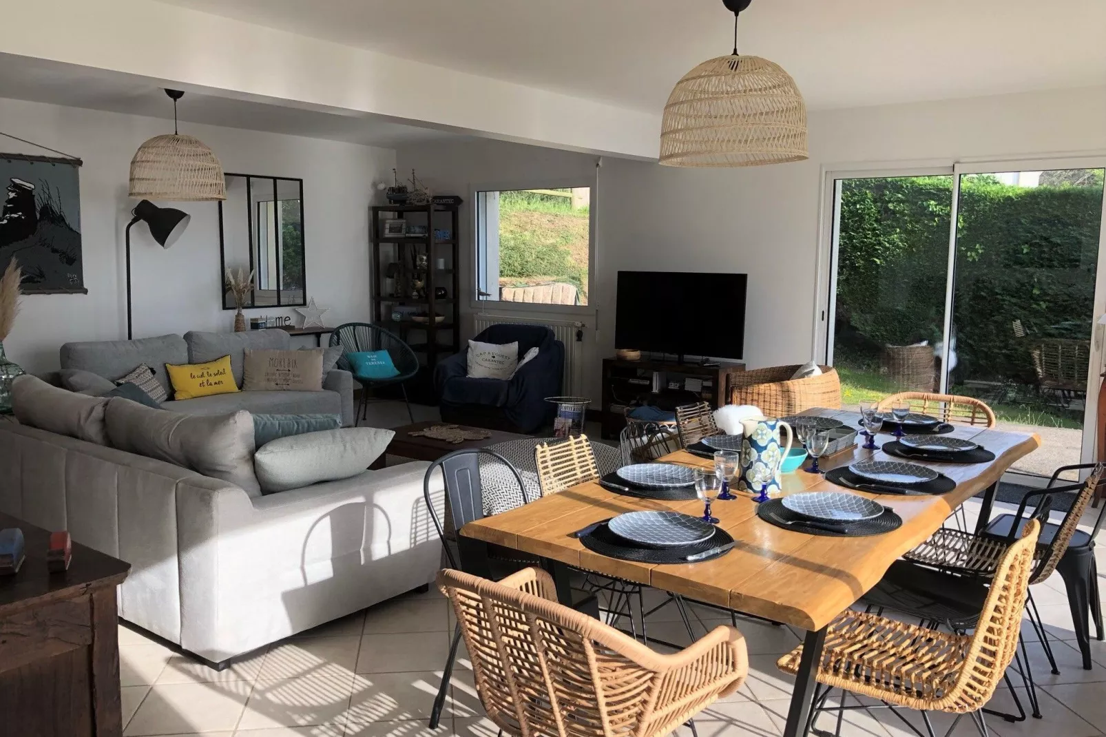 Maison de vacances Plougasnou-Terenez-Salle à manger