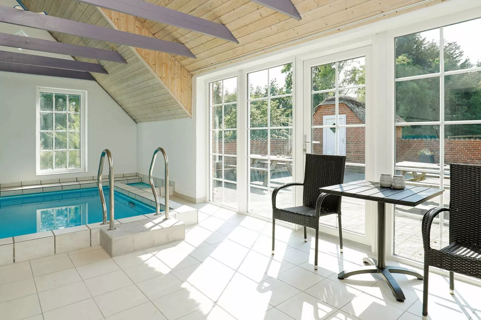 Luxury Pool House in Vester Husby - By Traum Ferienwohnungen-Swimming pool
