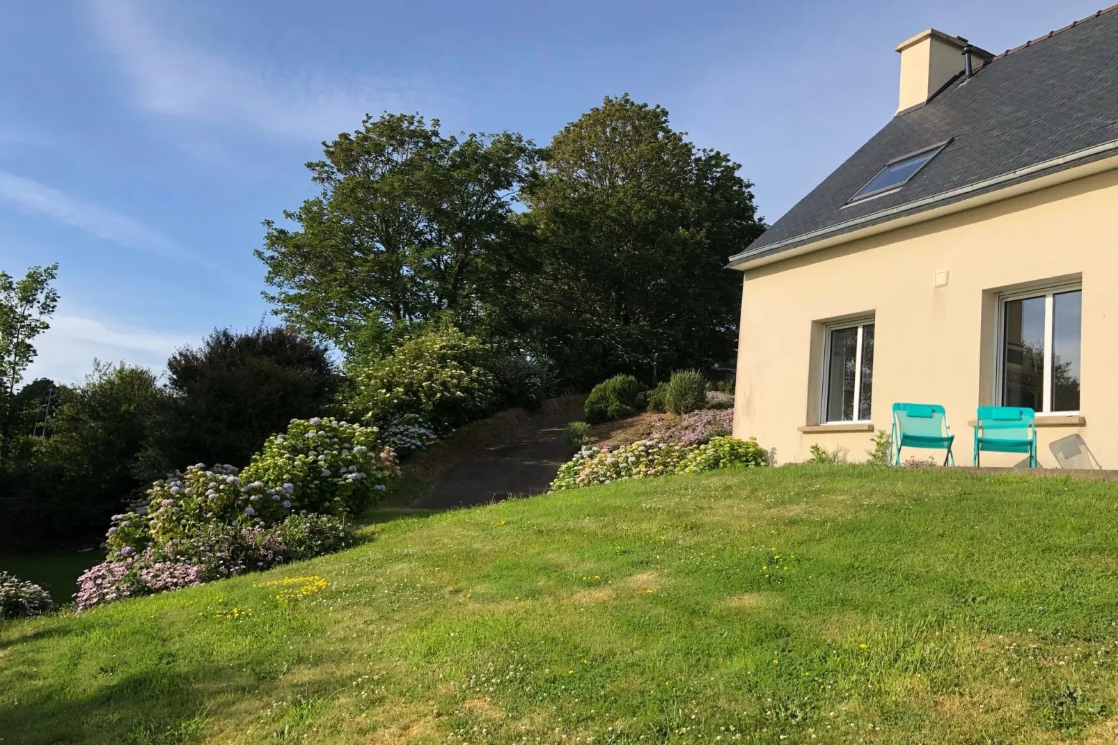 Maison de vacances Plougasnou-Terenez-Jardin d'été