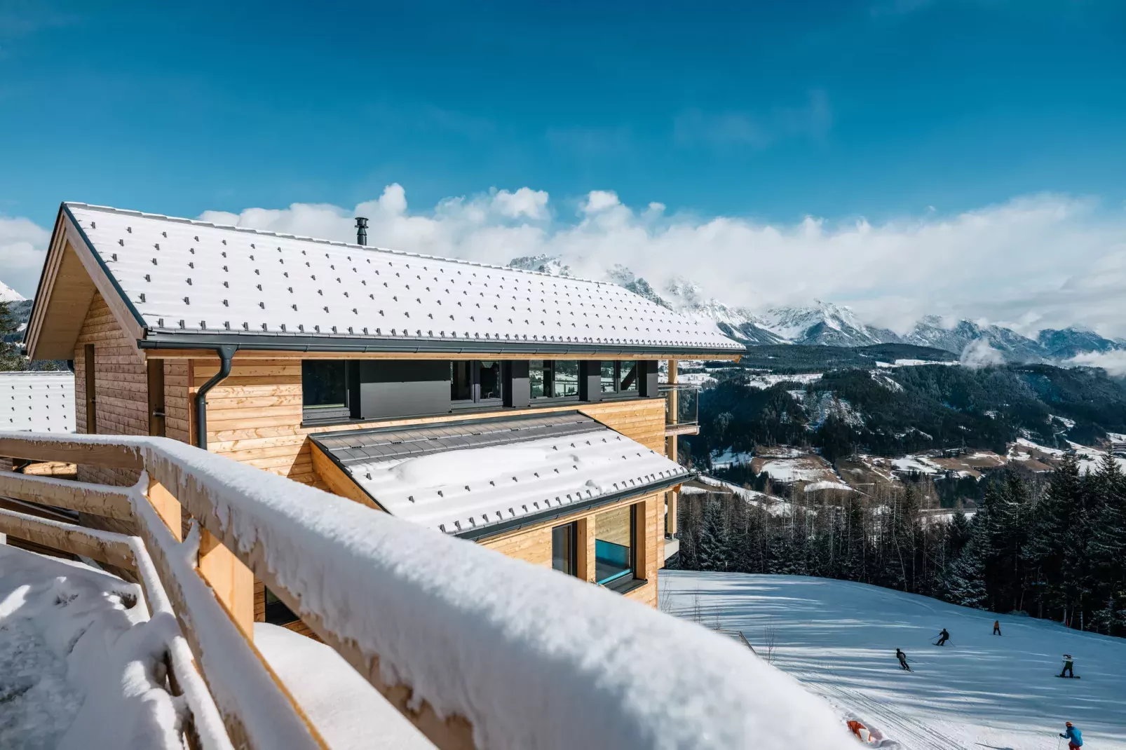 Alpenchalets Reiteralm 2-View winter