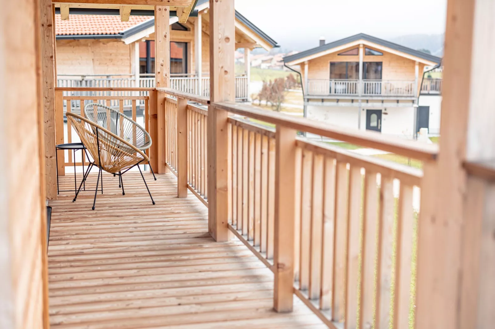 Inzell Chalets-Balcon-terrasse
