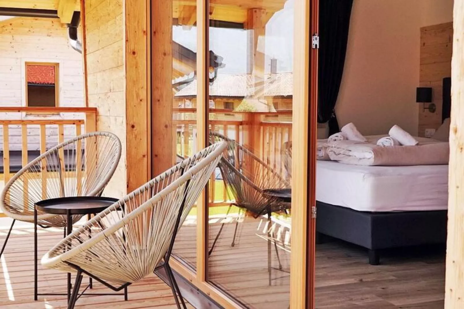 Inzell Chalets-Terrasse